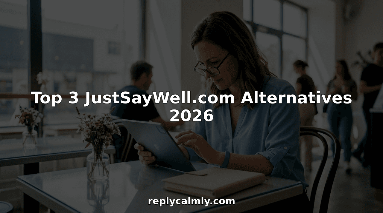 Top 3 JustSayWell.com Alternatives 2026
